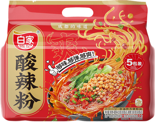 小白君-酸辣粉-5连包